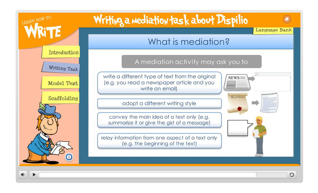 Dispilio Writing task What is mediation 3